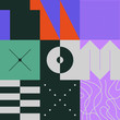 © Normform - Brutalism Pattern Design Abstract Vector Geometrical Shapes