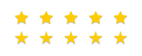 Wall Mural - stars. star vector icons. stars collection, isolated. star icon. stars in modern simple flat style. 