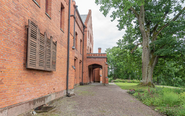 Wall Mural - castle sangaste estonia europe