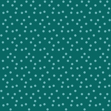 Simple Green Blue Polka Background Seamless Pattern