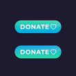 © nexusby - Donate button design, vector elements