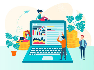 Teamwork on website optimization and business analytics