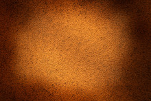 Yellow Rough Sand Wall Texture Surface With Dark Vignette Light Background