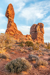 Wall Mural - balanced rock arches national park moab utah
