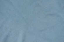 Texture Of Blue-gray Microfiber Cloth. Textile.