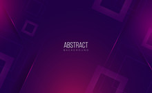 Modern Professional Red Purple Vector Abstract Technology Business Background With Lines And Geometric Shapes