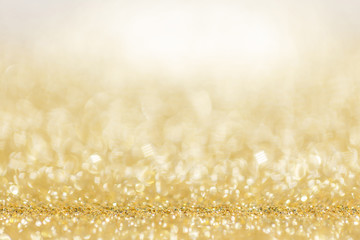 Sticker - Shiny golden lights background