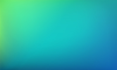 abstract green and blue background. natural gradient backdrop. vector illustration. ecology concept 