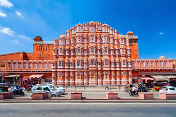 Wall Mural - Hawa Mahal Palace in Jaipur, India