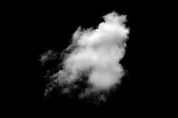 Wall Mural - white cloud object for nature design summer background.