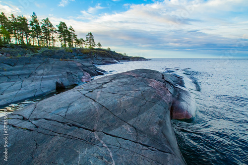 Geology Karelia. Russia. St...