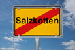 © Gehkah - Ortstafel Salzkotten