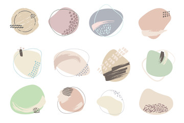 Wall Mural - set of design elements. vector illustrations for graphic, web and social media design.