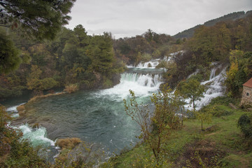 Views of the Krka National Park, near Sibenik, Croatia