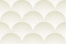 Fish Scales Seamless Vector Pattern