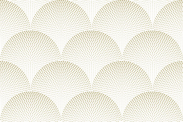Fish scales seamless vector pattern