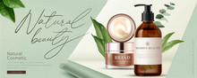 Ad Banner For Beauty Product