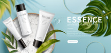 Luxury Skincare Product Ad Template