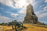 Fototapeta Desenie - old cannon in the fortress of Shipka, Bulgaria