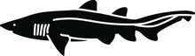 An Icon Illustration Of A Nurse Shark