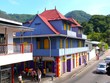 Seychelles, Indian Ocean, Mahe Island, city of Victoria, typical house