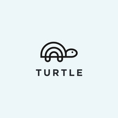 Wall Mural - abstract turtle logo. turtle icon