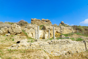 Wall Mural - Byzantine Church of Santa Maria Viridis in Ashkelon National Park