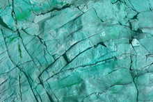 Turquoise Green Rock Background