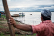 © Wil.Amaya - Hombre observando el río en Puerto Carreño Vichada_Colombia