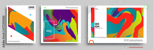 Fotografía Modern abstract covers sets