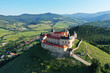 © Peter - Aerial view of Krasna Horka castle in Slovakia