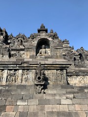 Sticker - Temple de Borobudur, Indonésie