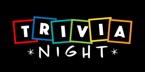 Poster - Trivia night