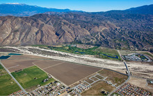 Aerial View Near San Jacinto, California