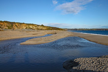 The Beach At Carlyon Bay In Cornwall. Close By Is The Now Derelict Cornwall Coliseum