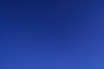 night sky before dawn and stars as background, the milky way and falling perseid meteors