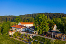 Germany, Bavaria, Gut Kaltenbrunn Near Gmund Am Tegernsee, Village Buildings