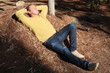 © Katia Regina  - man relaxing on a farm