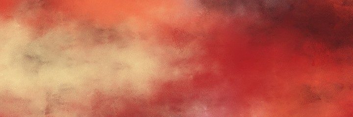 Poster - amazing abstract painting background graphic with moderate red and burly wood colors and space for text or image. can be used as horizontal background graphic