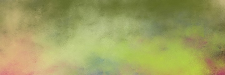 Poster - beautiful dark khaki, dark olive green and burly wood colored vintage abstract painted background with space for text or image. can be used as header or banner