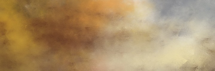 Poster - amazing abstract painting background texture with pastel brown, silver and rosy brown colors and space for text or image. can be used as horizontal background texture