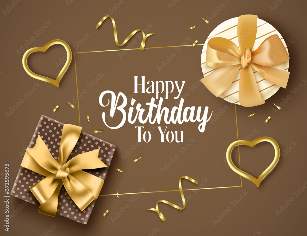 elegant happy birthday images Images High Quality... Birthday elegant vector background design. Happy birthday text with ...