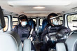 © Jose Luis CARRASCOSA/ADDICTIVE STOCK - swat policeman in helmet body armor and medical mask going to operation with assault rifle