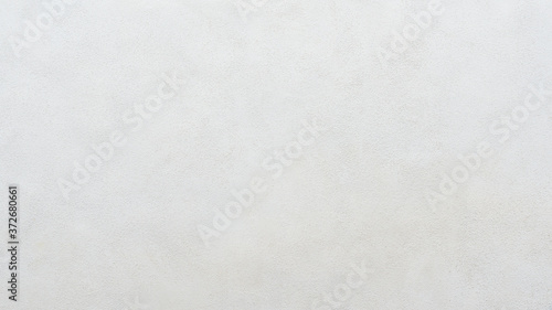 Fotomural White plastered concrete wall background or texture