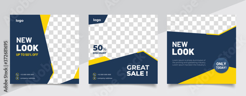 Fotomural special sale concept banner template design