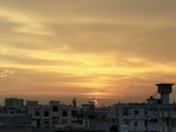 Fototapeta  - Sunset over the City