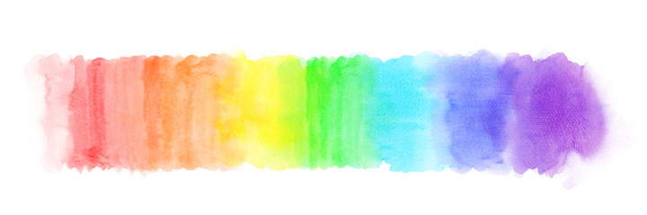 rainbow gradient hand-painted watercolor abstract background