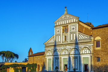 Wall Mural - San Miniato al Monte, Florence, Italy