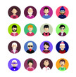 © Sky - People avatars, Vector women, men avatar