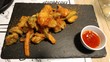 verdura en tempura